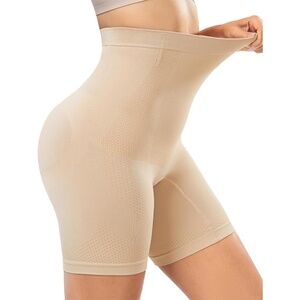 Shapewear Shorts for Women Tummy Control High Waisted Seamless Body Shaper